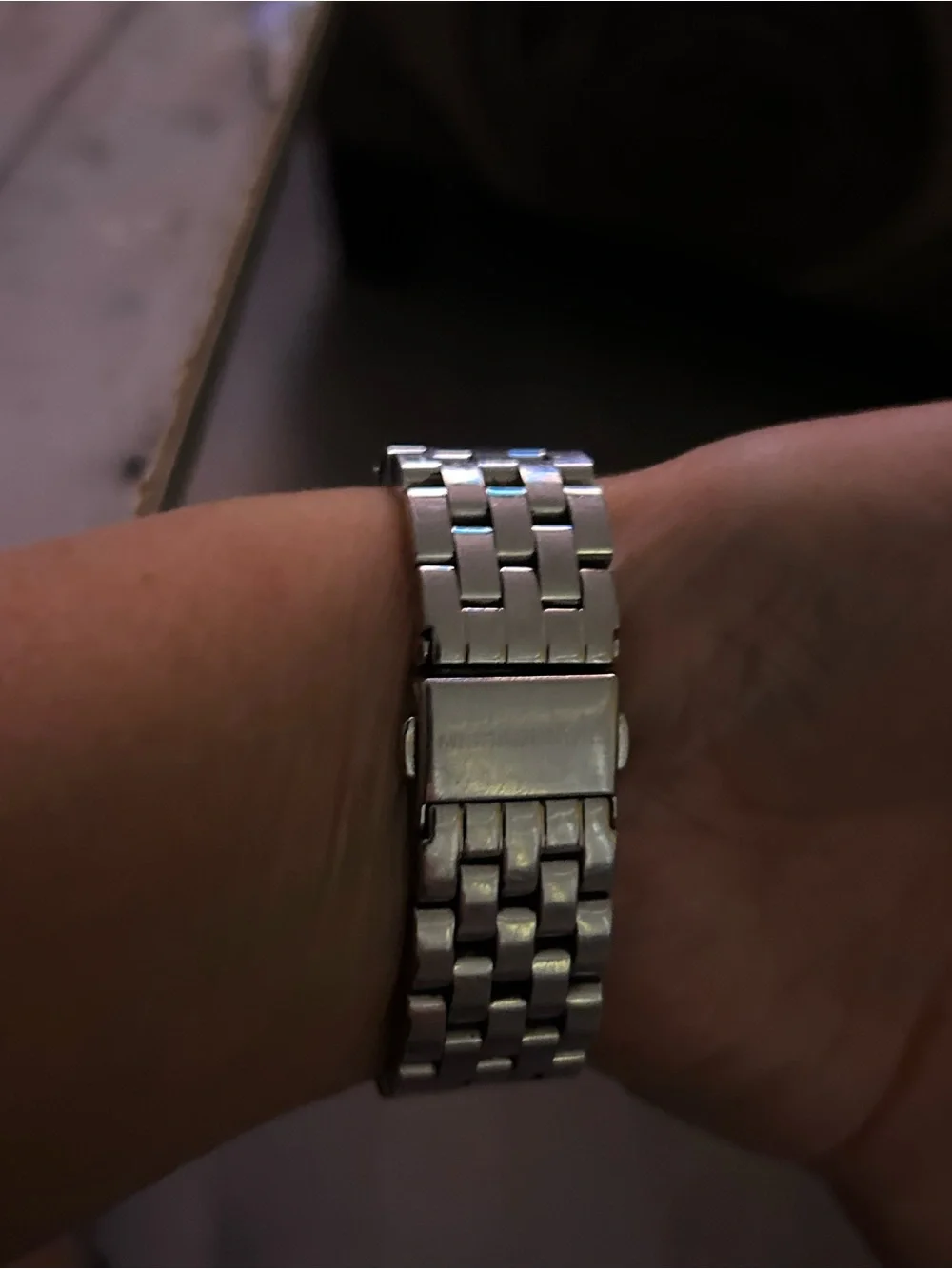 Michael Kors Silver Nini Crystal Watch MK3372 - Working Battery!
